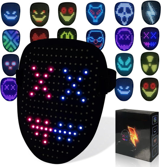 LED Mask with Gesture Sensor (AA)